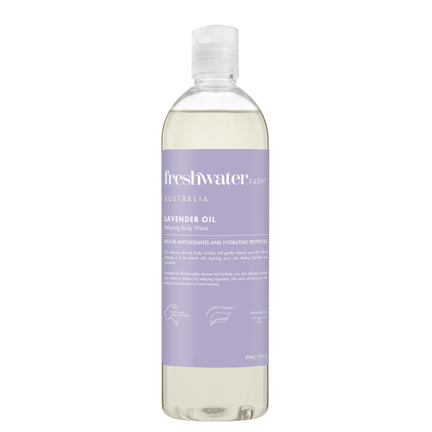 Natural Body Wash | Relaxing | Lavender Oil | 500ml | 天然沐浴露 | 舒緩 | 薰衣草精油 | 500毫升