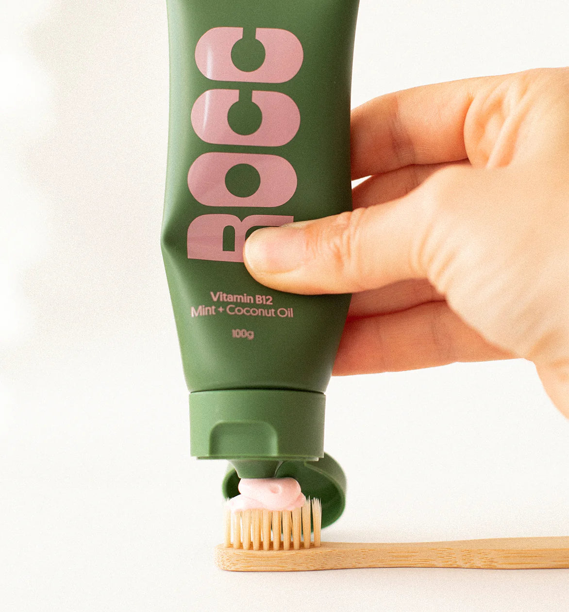 Natural Fluoride-Free Toothpaste | Vitamin B12 Mint + Coconut Oil | Fluoride FREE | 100g | 天然無氟牙膏 | 維他命B12 薄荷 + 椰子油 | 100克