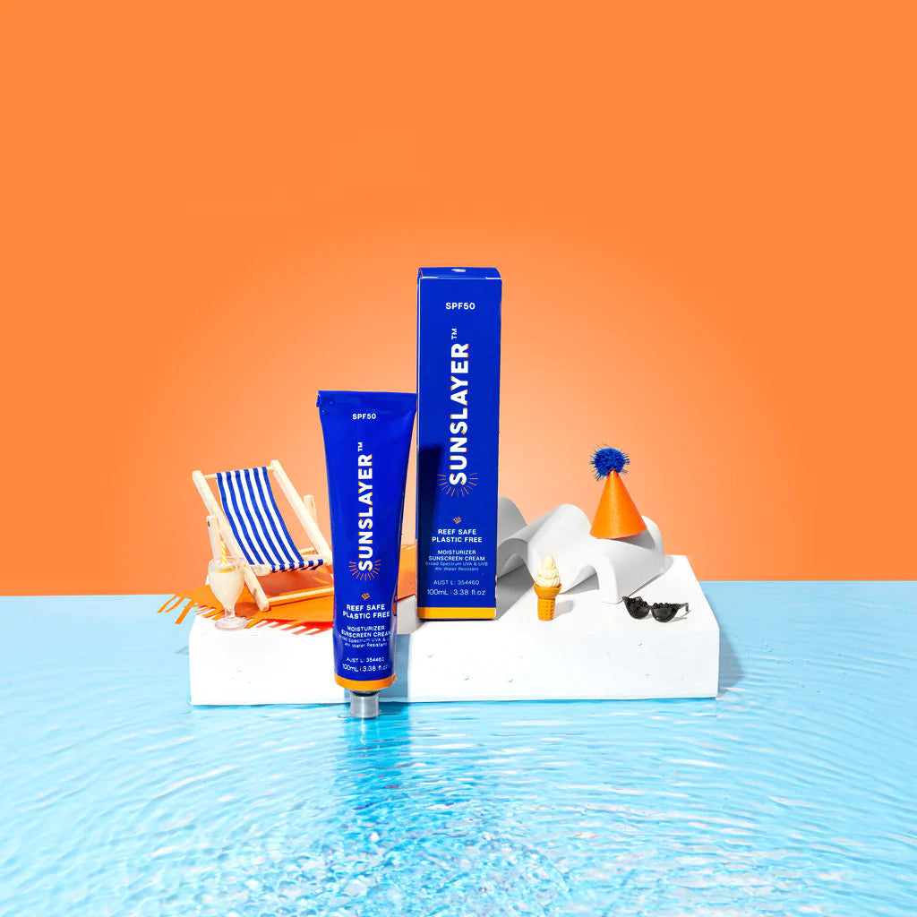 Natural Sunscreen | SPF50+ | Reef & Ocean Safe | 100ml | 天然防曬乳霜 | SPF50+ | 珊瑚礁與海洋安全 | 100毫升