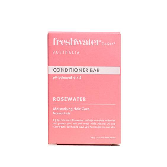 Natural Conditioner Bar | Moisturising | Rosewater | 70g | 天然護髮皂 | 滋潤 | 玫瑰水 | 70克